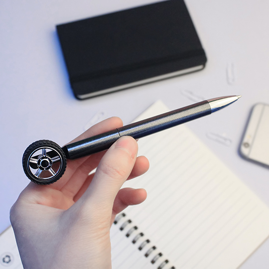 Ручка со спиннером 'Car Wheel'