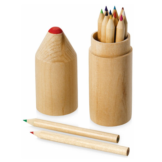 Набор цветных карандашей 'Pencil', 12 шт