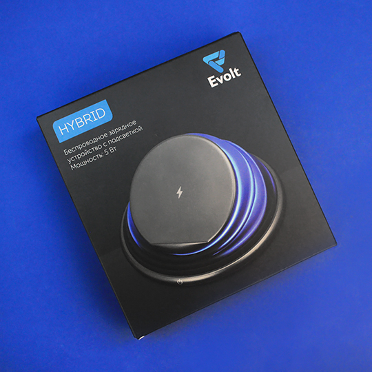 Станция для беспроводной зарядки с ночником 'Spring'