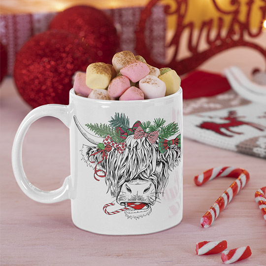 Кружка 'Be merry and bright'