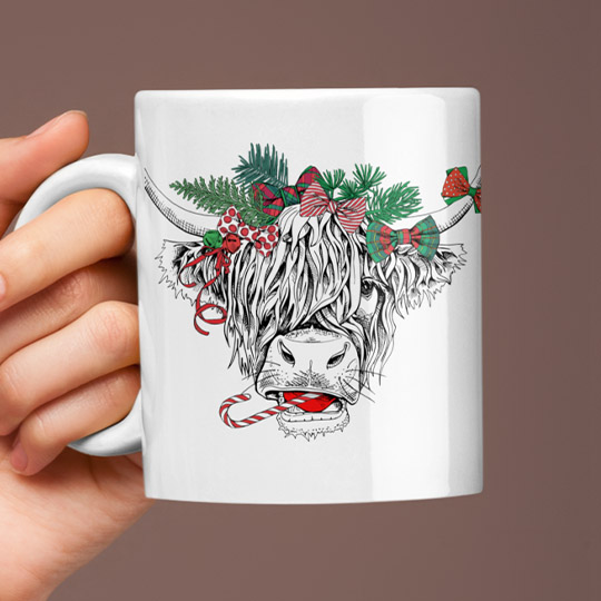 Кружка 'Be merry and bright'