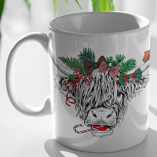 Кружка 'Be merry and bright'
