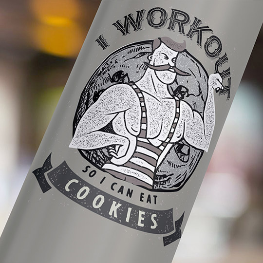 Термос 'Workout'