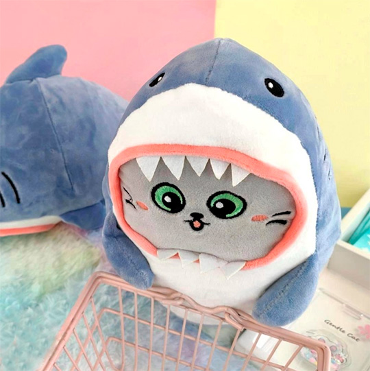 Игрушка мягкая 'Акуленок'