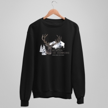 Свитшот унисекс 'Oh my deer' с вашей надписью