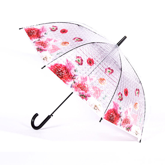 Зонт 'Fancy' (разные дизайны) / Розовые цветы
