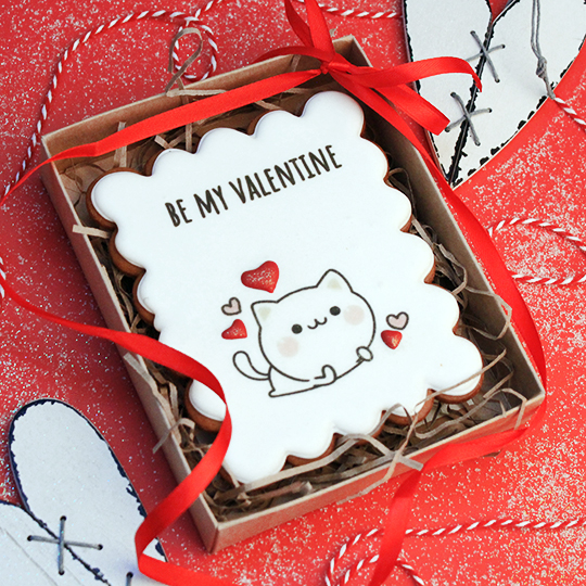 Печенье имбирное 'Be my Valentine'