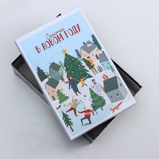 Коробка подарочная 'Новогодние истории'