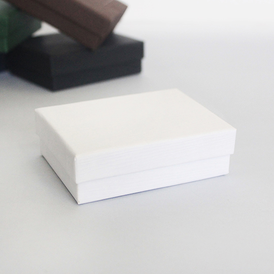 Коробка подарочная 'Wood' (разные цвета) / Белый