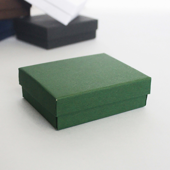 Коробка подарочная 'Wood' (разные цвета) / Зеленый