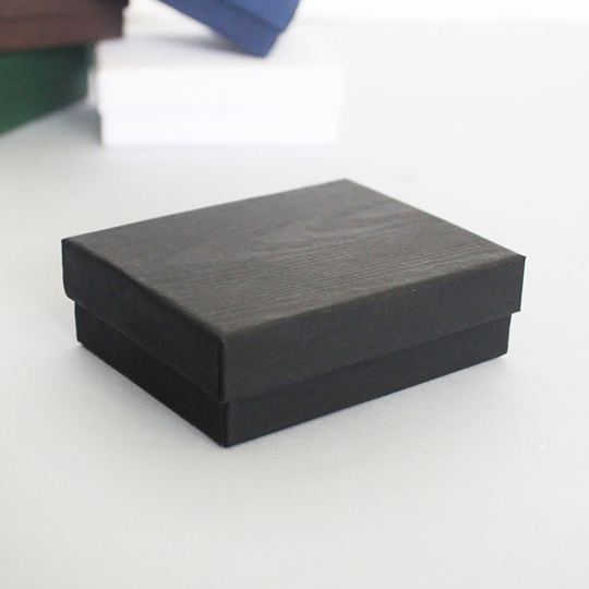 Коробка подарочная 'Wood' (разные цвета) / Черный