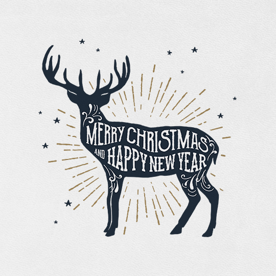 Ежедневник 'New Year deer'