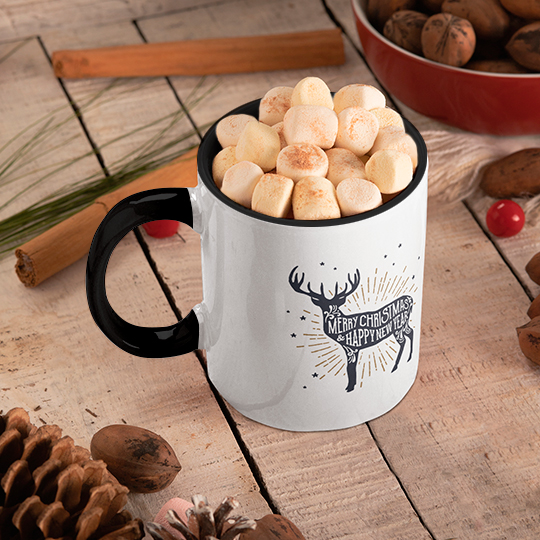 Кружка 'New Year deer'
