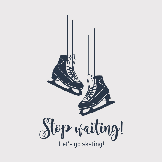 Кружка 'Let's skating'