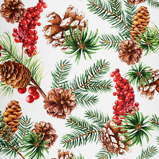 Термос 'Christmas cones'