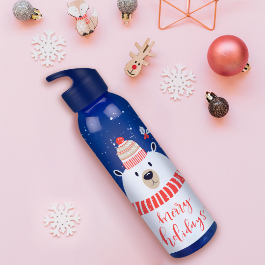 

Бутылка 'Merry holidays'