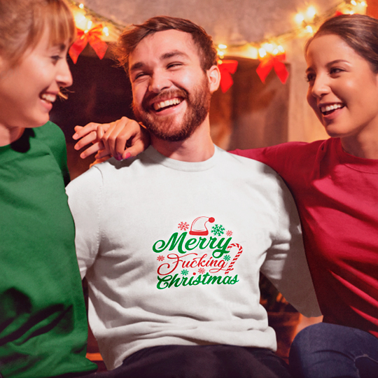 Свитшот унисекс 'Lovely Christmas'