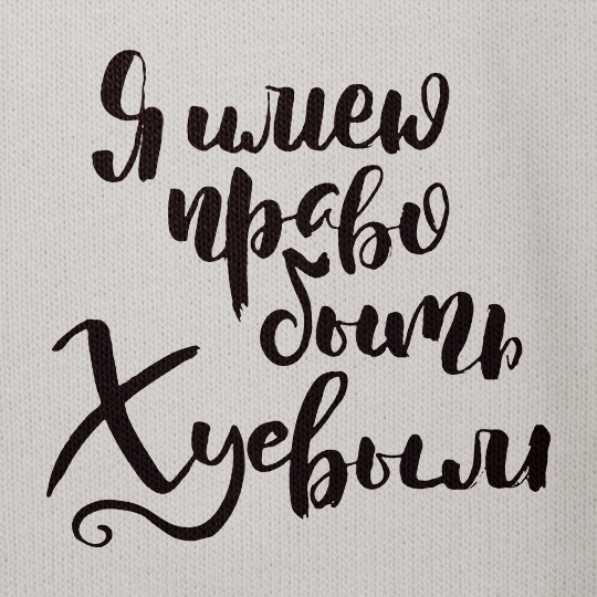 Свитшот мужской 'Имею право'