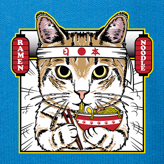 Свитшот мужской 'Japanese cat'