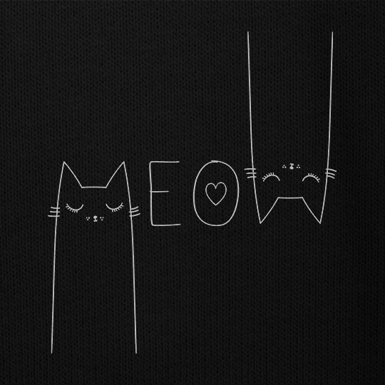 Свитшот женский 'Meow'
