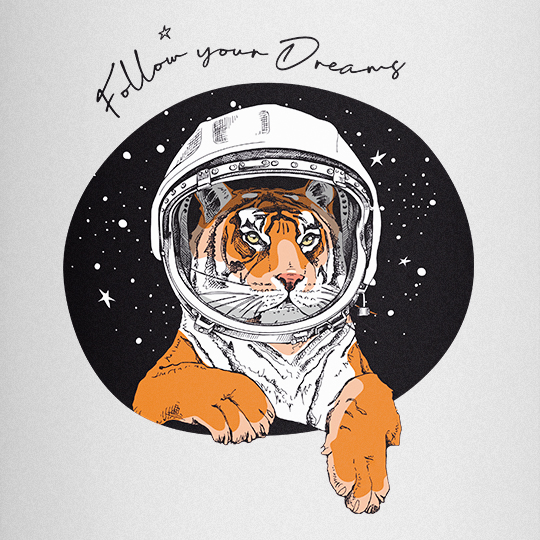 Термос 'Follow dreams'