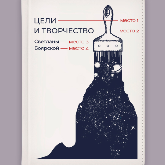 Ежедневник 'Creation' с вашей надписью