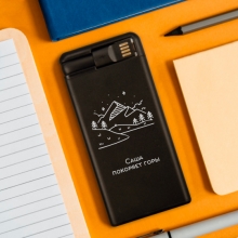 Аккумулятор внешний 4000 mAh Octopus 'Покоритель гор' с вашей надписью