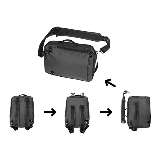 Рюкзак для ноутбука 'Cause' (разные цвета) / Черный 955456 - фото 8