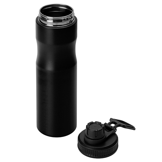 Бутылка для воды 'Scamper' (разные цвета) / Черный 955555 - фото 3