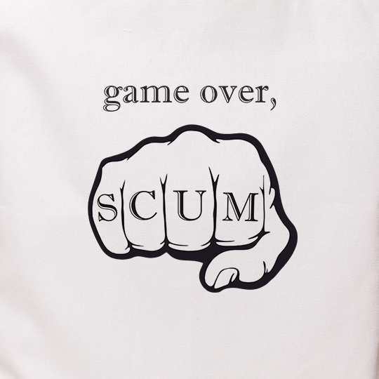 Сумка-шоппер 'Game over'