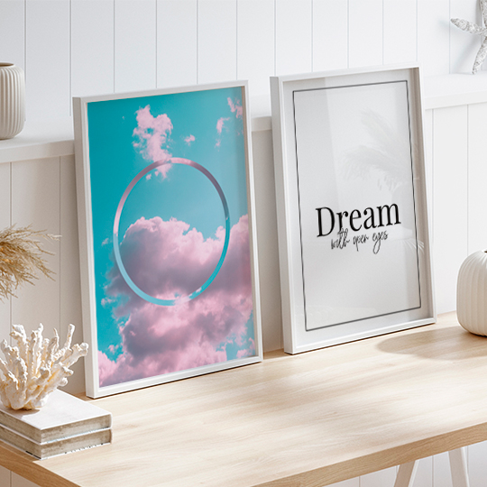 Постеры для интерьера 'Dream', набор 2 шт.