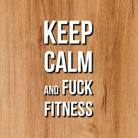 Набор для сыра 'Keep calm and fuck fitness'