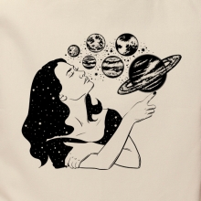 Сумка-шоппер 'Space girl'