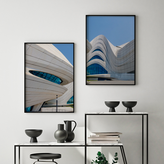 Постеры для интерьера 'Art Centre', набор 2 шт.