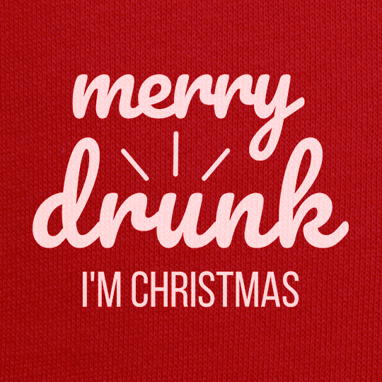 Толстовка унисекс 'Merry drunk'