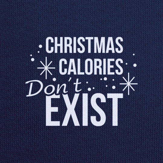 Толстовка унисекс 'Christmas calories'