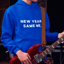 Толстовка унисекс 'New Year. Same me.'