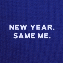 Толстовка унисекс 'New Year. Same me.'