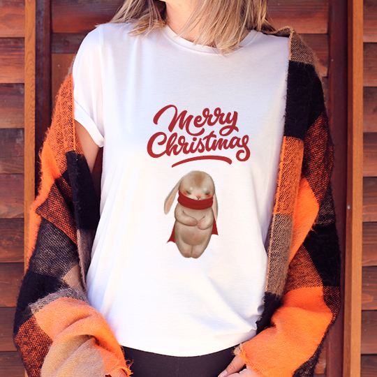 Футболка унисекс 'Merry Christmas'