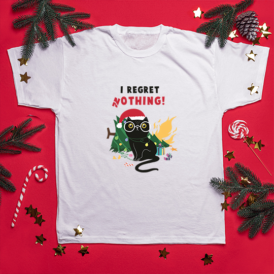 Футболка унисекс 'I Regret nothing'