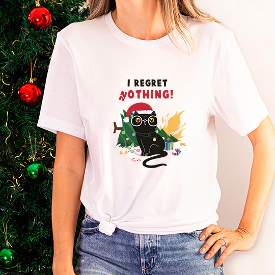 Футболка унисекс 'I Regret nothing'