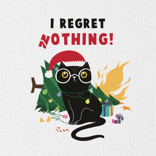 Футболка унисекс 'I Regret nothing'