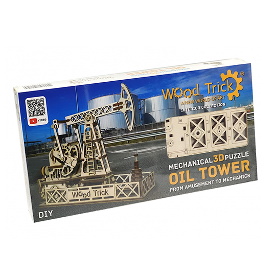 Сборная модель Wood Trick - Нефтяная Вышка