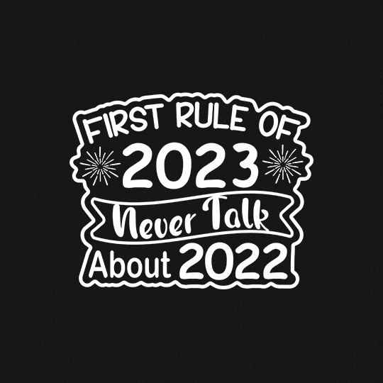 Футболка унисекс 'First rule of 2023'