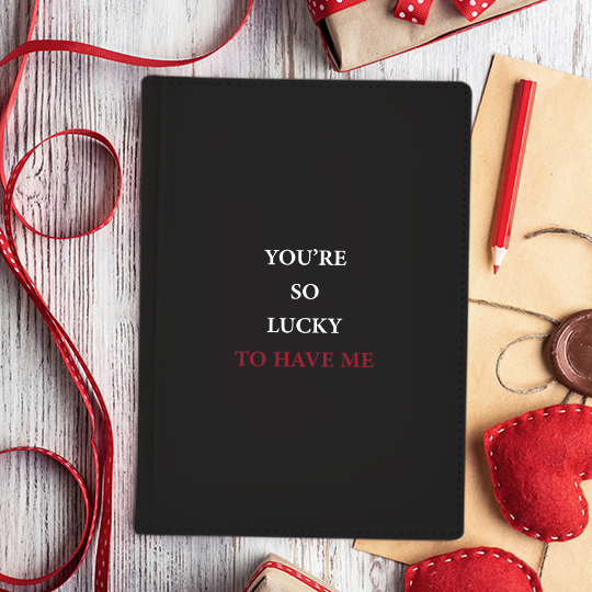 Ежедневник 'Lucky to have me'