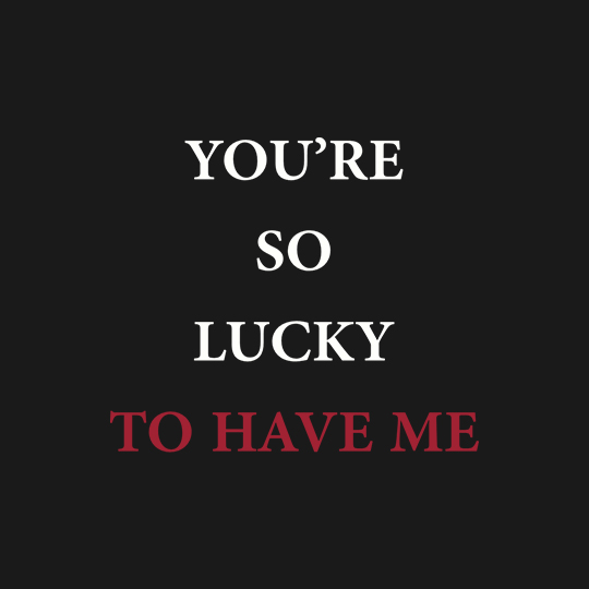 Ежедневник 'Lucky to have me'