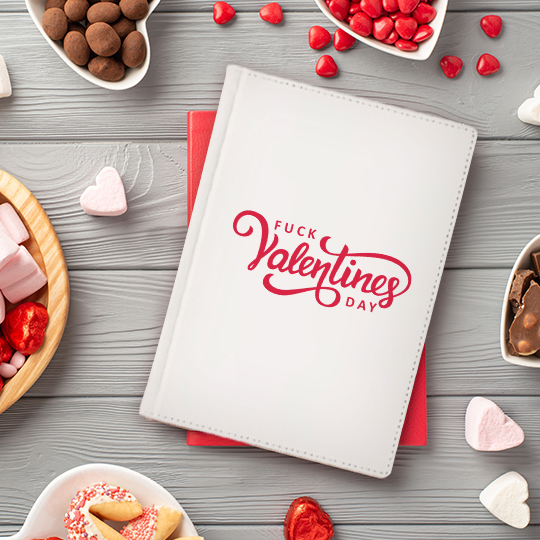 Ежедневник 'Fuck Valentines day'