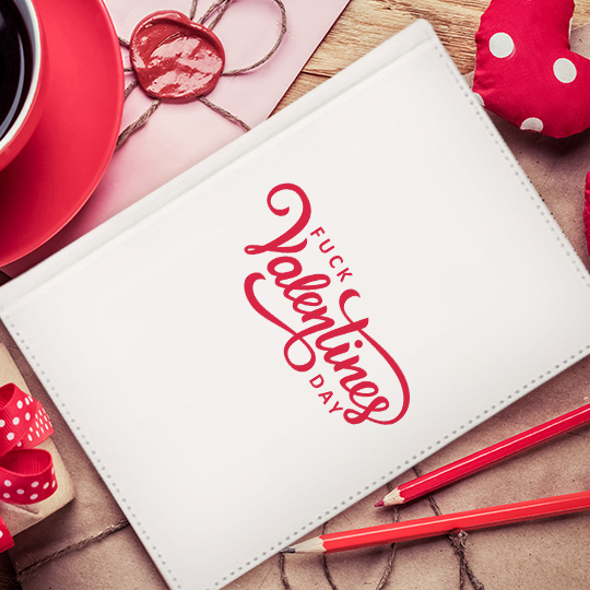 Ежедневник 'Fuck Valentines day'