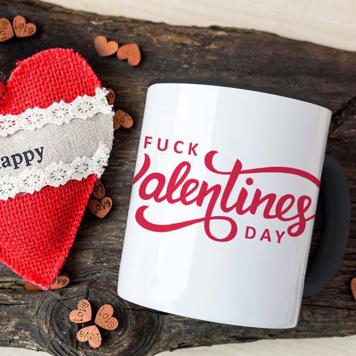 Кружка 'Fuck Valentines day'