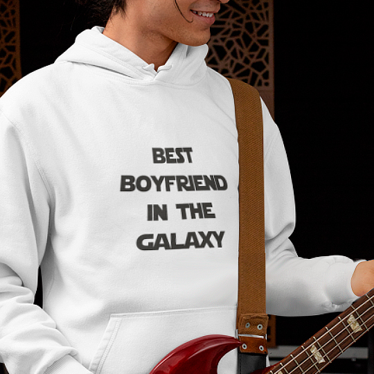 Толстовка унисекс 'The best in the galaxy'